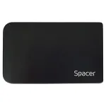 Rack extern Spacer pentru HDD/SSD 2.5" SATA, USB 3.0, carcasă aluminiu
