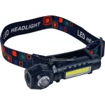 Lanternă frontală LED Strend Pro XL0702 5W, XPE+COB, 1200mAh, detașabilă