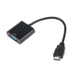 Adaptor HDMI tata la VGA mama cu audio jack 3.5 mm, Full HD
