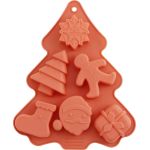 Forma MagicHome, silikónová, na pečenie, 6 vzorov , 22,2x18,5x2,5 cm