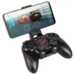 Gamepad wireless Rebel pentru smartphone cu suport, Bluetooth 2.4 GHz