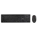 Kit tastatura si mouse wireless Rebel WS400, 2.4 GHz, Plug & Play