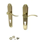 Set mânere pentru ușă Combi-L PZ 72 mm, stânga, finisaj auriu