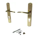 Set maner usa Verona PZ 72 mm, finisaj auriu, pentru cilindru, stanga