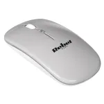 Mouse wireless Rebel WM210, 1600 DPI, reincarcabil USB-C, argintiu