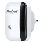 Repeater WiFi Rebel 300 Mbps, 2.4 GHz, WPS și port RJ45