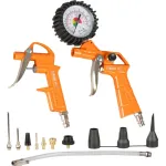 Set accesorii pneumatice Strend Pro, 13 piese, max. 8 bar, pentru compresor