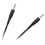Cablu jack 6.3 mm mono tata-tata HQ, 5 m, pentru microfon si instrumente