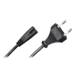 Cablu de alimentare pentru casetofon, 1,8 m, mufă 2 pini