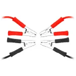 Cabluri de pornire auto cu clești crocodil 600A, 4 m (roșu/negru)