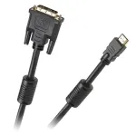 Cablu digital DVI–HDMI 5 m V1.3B Cabletech pentru conectare PC la TV