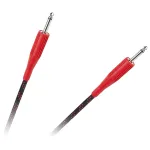 Cablu jack 6.3 mm mono tata-tata 3 m HQ pentru instrumente si audio