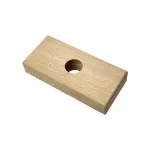 Bloc din lemn Harvester FP06, piesă H (cu orificiu central)