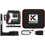 Laser 3D verde Kapro 933 Nucleo Green, 360° (1H+2V), IP54, Li-Ion