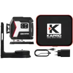 Laser 3D verde Kapro 933 Nucleo Green, 360° (1H+2V), IP54, Li-Ion
