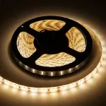 Bandă LED 5m SMD 5630 IP65, alb cald, 12V – 60 LED/m