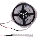 Bandă LED 5m impermeabilă IP65, 96 LED/m, alb rece, 12V