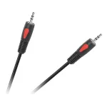 Cablu audio jack 3.5 mm tata–tata Eco-Line, 1.8 m, Cabletech