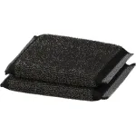 Burete abraziv Strend Pro pentru curățare intensă, 2 bucăți, negru