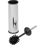 Perie WC metalică Strend Pro cu suport cilindric, 26,5 cm