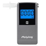 Alcooltest digital Peiying cu senzor electrochimic, afisaj iluminat si 5 mustiucuri