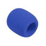 Burete microfon albastru Azusa, set 5 bucăți – protecție anti-vânt și pop