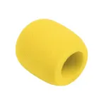 Burete de microfon galben Azusa, protecție anti-vânt (set 5 buc.)