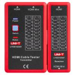 Tester cablu HDMI și Mini-HDMI Uni-T UT681HDMI, cu scanare LED