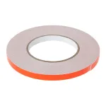 Bandă dublu-adezivă burete EVA Rebel, 15 mm x 10 m, albă