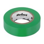 Bandă izolatoare verde Rebel 0,13 mm x 19 mm x 20 yd (18,28 m)