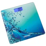 Cântar digital de persoane Mesko MS 8156, sticlă securizată, 150 kg