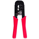 Clește de sertizat metalic pentru mufe RJ45/RJ11/RJ12, 6P/8P