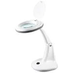 Lampă cu lupă 5 dioptrii LED 6W Rebel, braț reglabil, lumină rece 6500K