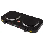 Plită electrică dublă Mesko MS 6509, 2000W, 2 arzătoare, temperatură reglabilă