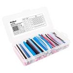 Set tuburi termocontractabile color 10 cm, 170 bucăți pentru cabluri