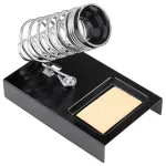 Suport universal pentru letcon cu protectie metalica si burete de curatare