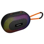 Boxă portabilă Omega Bluetooth 5.1 cu lumini RGB, 5W RMS, USB-C