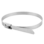 Set 100 coliere metalice din inox 304, 360 x 4,6 mm pentru prinderi sigure