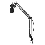 Microfon gaming Omega Varr Tube USB cu braț anti-șoc și filtru pop