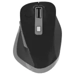 Mouse wireless reîncărcabil USB-C Omega MC526, negru-gri, 6 butoane, 2400 DPI