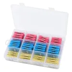 Set tuburi termocontractabile cu conectori rapizi, 200 bucati, 3:1