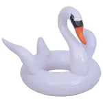 Colac gonflabil tip lebădă SunClub, 104 cm, PVC rezistent, 12+