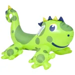 Saltea gonflabilă dinozaur SunClub cu mânere, 102 x 63 x 63 cm