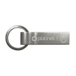 Stick USB Platinet K-Depo 16GB, USB 2.0, carcasă metalică cu inel