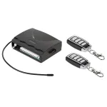 Controller pentru închidere centralizată auto 12V cu 2 telecomenzi, 50 m