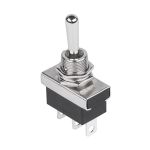 Întrerupător bistabil 25A 12V cu 3 poziții ON/OFF/ON, tip toggle