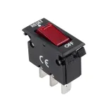 Întrerupător Reset/Off IRS001A cu 3 pini, 2 poziții, tip rocker
