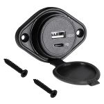 MUFA ALIMENTARE USB / TYPE C QC / PD