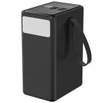 Power bank Platinet 80000mAh, 65W PD, USB-C + 4x USB-A, negru