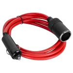 Prelungitor cablu alimentare brichetă auto 2 m, 12–24V, 120W (roșu)